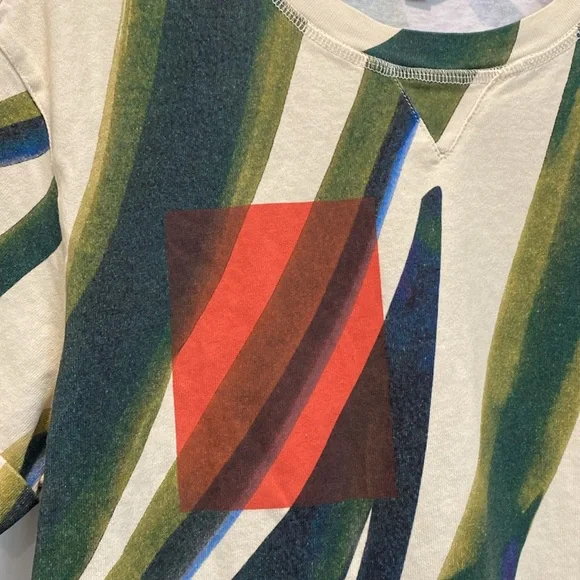 Abstract Multicolor Women's Top - Picture 7 of 11